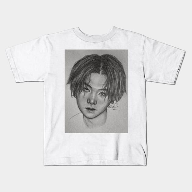 AGUST D - 2 Kids T-Shirt by miracausey